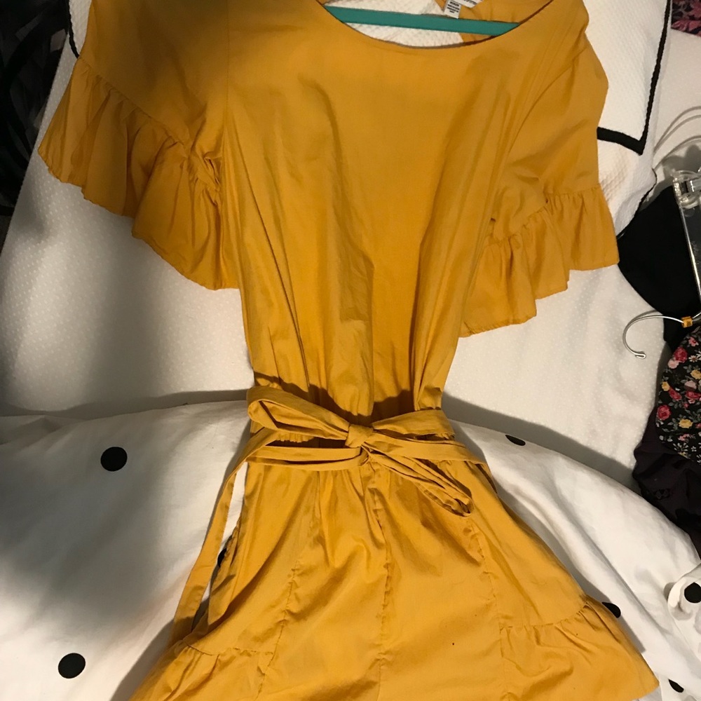 Yellow romper